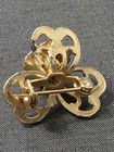 Estate - Gold Tone - Floral  - Vintage  Brooch - Item  279 — photo 4