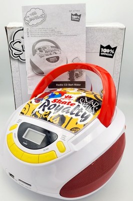 RADIO CD BART RIDER 100% OFFICIAL the Simpsons Metronic Neuwertig Mit Ovp Top 