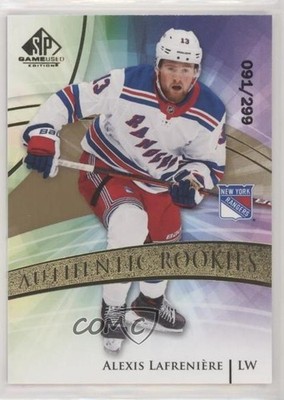 2020 SP Game Used Edition Golden Burst /299 Alexis Lafreniere #150 Rookie RC d9r