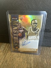 2025-26 Topps Finest - Masters Autographs Khaman Maluach Gold Refractor /50