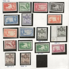 CAYMAN ISLE (5033)  KGV1  1938  SG115-126a FULL SET & SOME BETTER PERFS /M/M