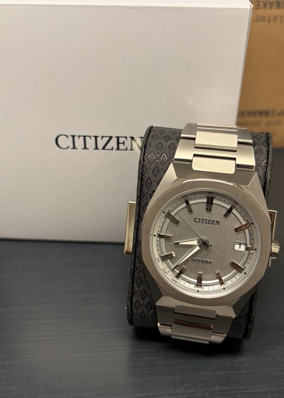 Citizen CB3040-56H ATTESA Eco Drive Men Watch Super Titanium Sapphire