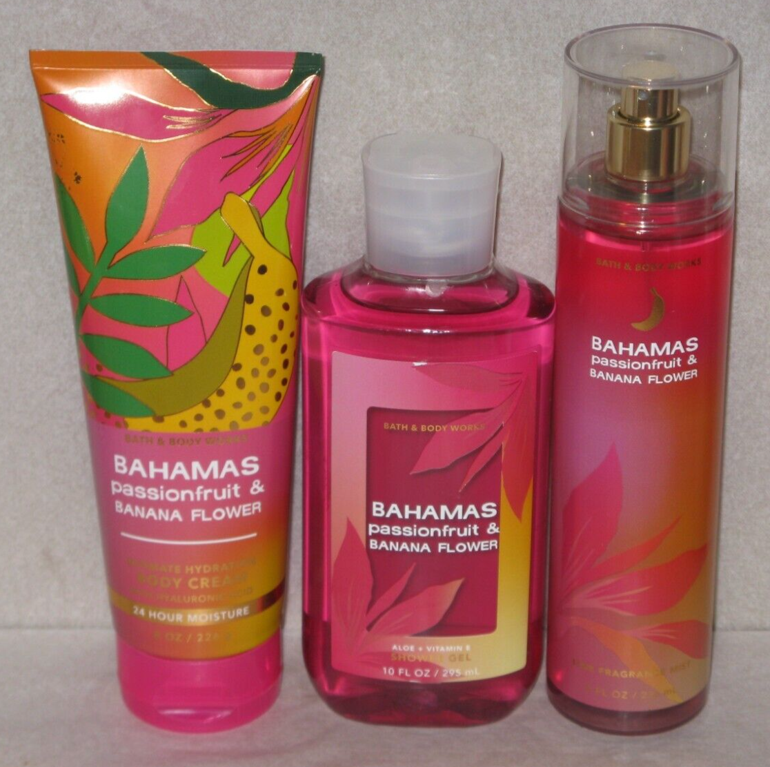 Bath & Body Works BAHAMAS PASSION FRUIT BANANA Fragrance Mist