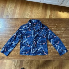 New England Patriots Flannel Pajamas Top Bottom, Youth Size 6/7