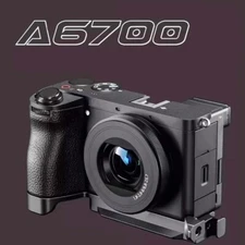 Aluminum L Bracket Quick Release Plate for A6700 Camera Tripod Mount Base Plate