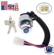 Ignition Switch Ignition Lock TC020-31822 TC02031822 With Two Keys For Kubota 