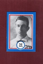 #34 HUGH DUFFY, Braves ~ Shakeys Pizza Hall of Fame Baseball Greatest Players D