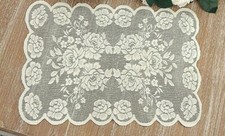 CENTRINO O TOVAGLIETTA COLAZIONE BLANC MARICLO' PIZZO AVORIO/VERDINO