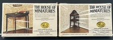 House of Miniatures Kits Hepplewhite Side Table and Corner Washstand 40004 40056