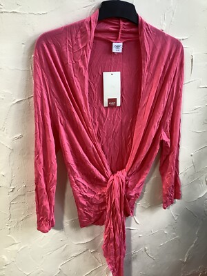 SMART Cotton Traders SIZE 14/16:WATERMELON SHRUG