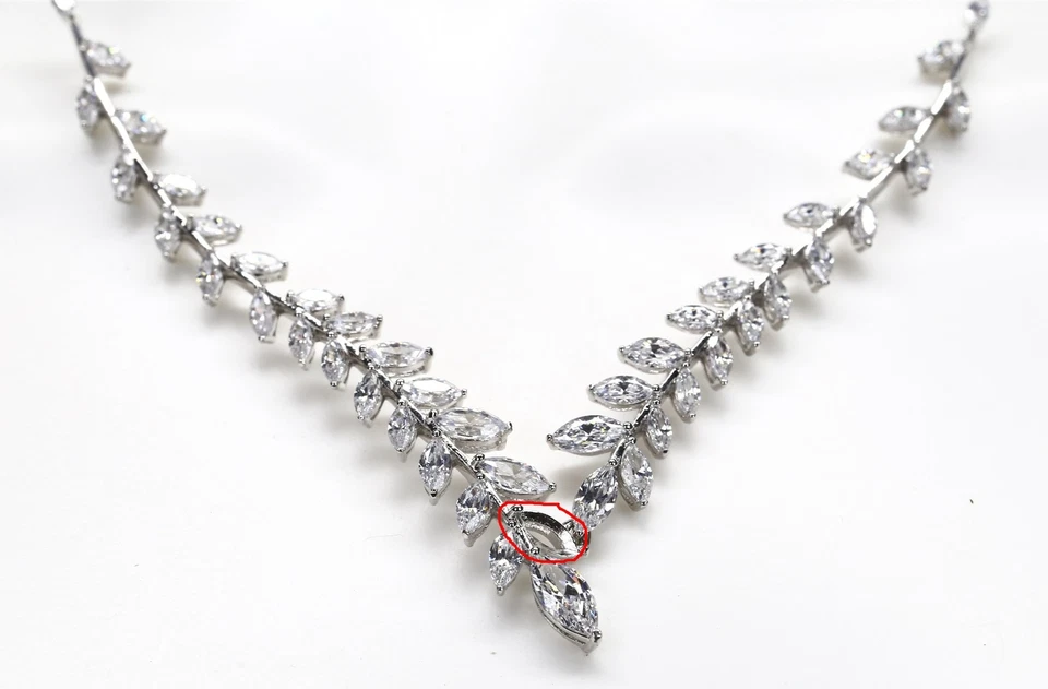 Collar Colgante Nadri 'Josephine' Circonita Cúbica $140 Foto 2 de 2