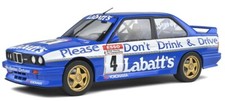 SOLIDO BMW E30 M3 – BTCC – 1991 – #4 HARVEY-Blue-1/18-S1801512 