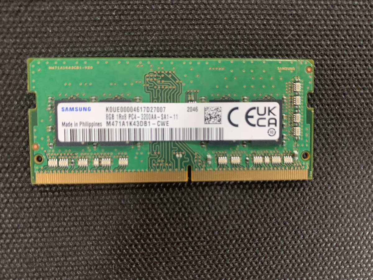 月*風様 Samsung 8GB DDR4 Laptop Memory Samsung 8GB DDR4 3200MHz PC4-25600 (PC4-3200AA) CL22 SODIMM 1Rx16