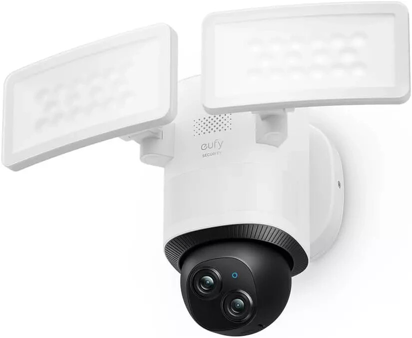 Eufy Security Floodlight Camera E340 Dual Cameras Wired Outdoor