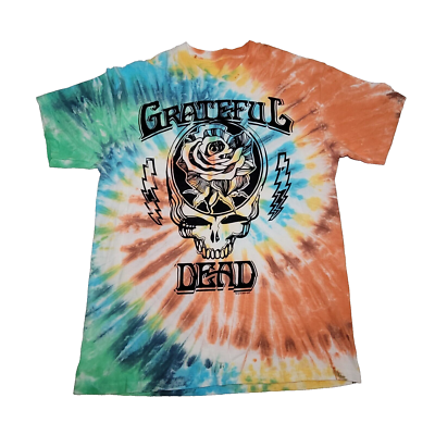 Liquid Blue The Grateful Dead Tie-Dye Men's Shirt Size Medium | eBay