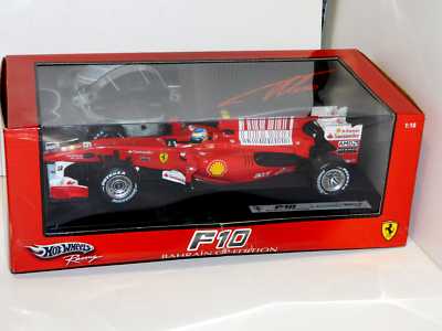 Formula 1 F1 Ferrari F10 Alonso 2010 Bahrain GP 1/18 Car #8 by Hot