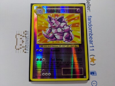 ARS10+】ニドキング/Nidoking Holo 旧裏 pokemon ARS10+】ニドキング