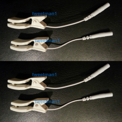 2 Ear Clips With 2 Way+4-Way Machine Massager Button Cable - Foto 3