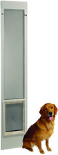 Fast Fit Pet Patio Door Adjustable Height Aluminum 80 Inch Extra Large White 