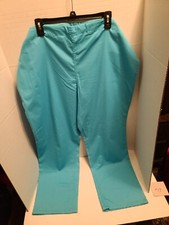 Scrub Pants Size Large  19 Turquoise