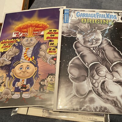 Garbage Pail Kids Origins #1 Two Comics NM Dynamite Comics Variants