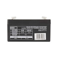 Batteria AGM Ricaricabile 6V 1.3Ah - Sigillata, Per Allarmi E Giocattoli - Foto 10