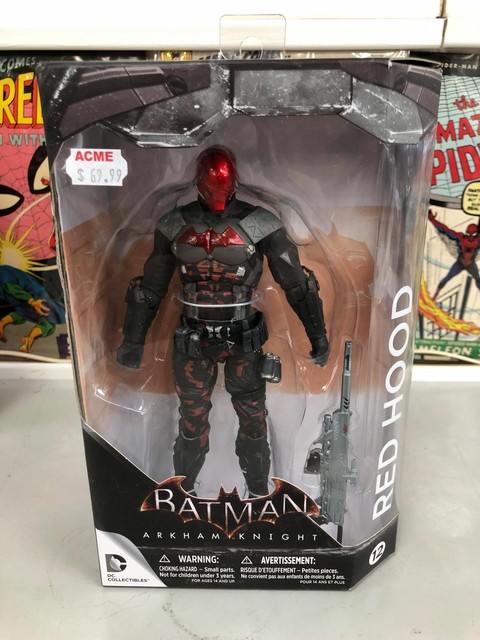 dc collectibles batman arkham knight red hood action figure