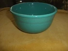 Fiesta Ware  Gusto Bowl Pottery Turquoise Blue Nice