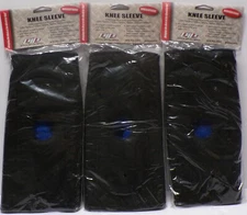 Lot of 3 PIP Ambidextrous Knee Sleeve Helps Support Muscles & Tissues Size M