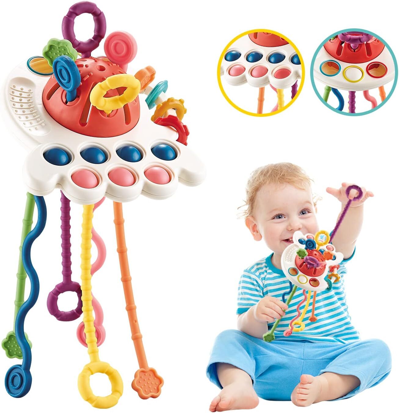 STEM Learning Toys for Babies & Toddlers 6+ Months - Boys & Girls