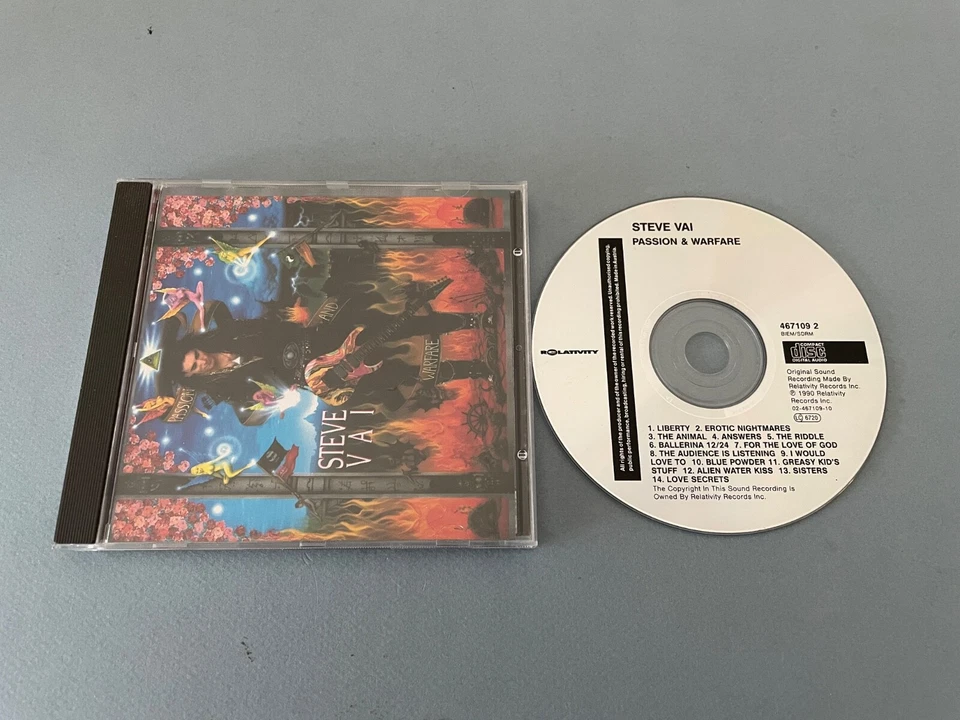 STEVE VAI - PASSION & WARFARE - CD - Photo 1/1