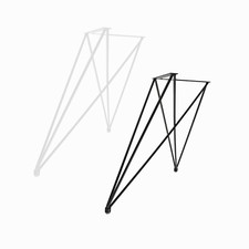2x Tischgestell X 72cm / 42cm Hairpin Legs Tischbeine Esstisch Schreibtisch Bank