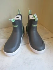 NIB Xtratuf Women's Wheelhouse XWW-700 Gray 100% Waterproof Boots Women's 10