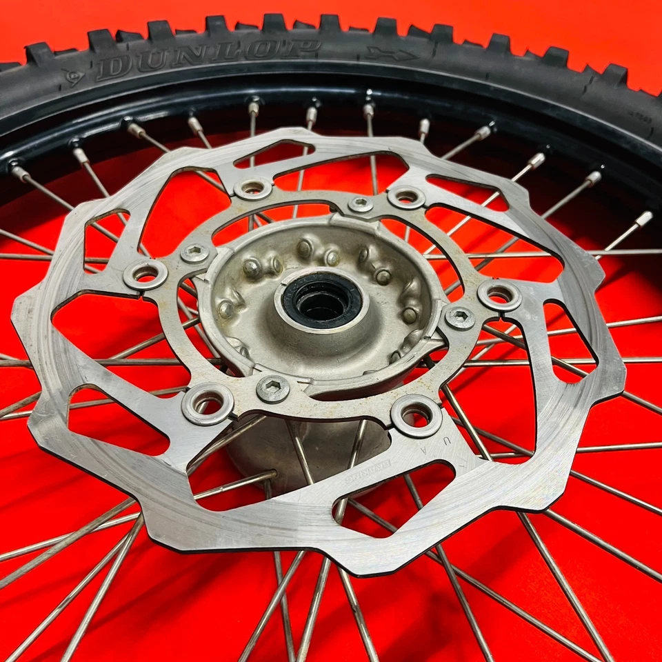 KX250F RUEDA DELANTERA COMPLETA 21" EXCEL LLANTA FRENO ROTOR KAWASAKI KX 250 F (13-18 Foto 4 de 4