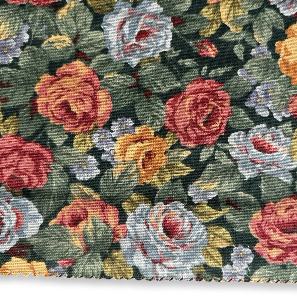 Libro de muestras de tela vintage de la colección Robert Allen Chelsea tapicería floral Foto 2 de 4