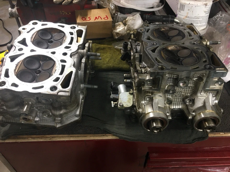 Cabeças Subaru Wrx/sti/Legacy com avcs e polias duplas 2006-2014 - Imagem 2 de 4