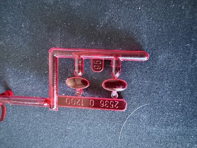 Revell Monogram 2563 Vette AGIN Thom Taylor Parts Kit Bash Clear Red Taillights