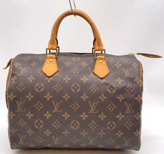 Auth Louis Vuitton Monogram Speedy 30 M41526 Handbag Boston Bag NS070046