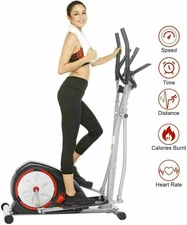 Elliptical Machine 350lbs Cardio Exercise Equipment for Home Gym Workout Gifts~