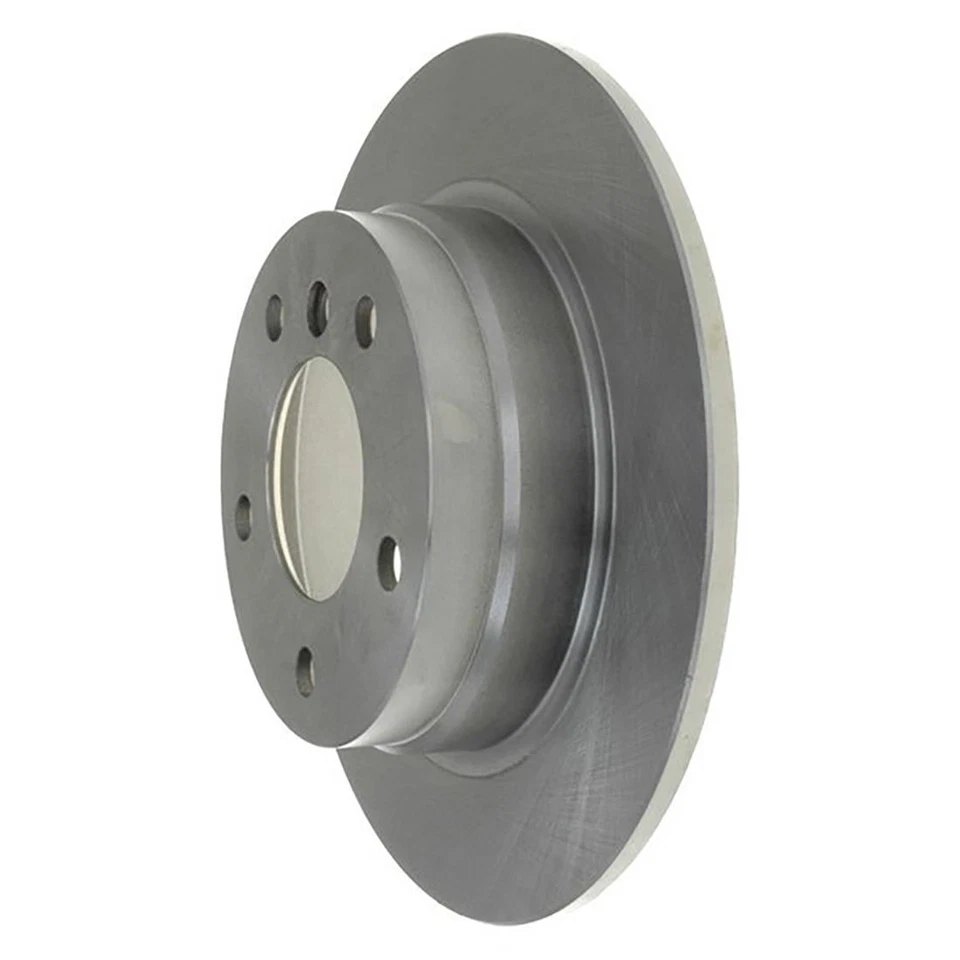 Rotores de freno traseros + pastillas de freno metálicas y herrajes para BMW 320i 1994-1995 Foto 3 de 4