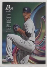 2018 Bowman Platinum Top Prospects Sky Blue Albert Abreu #TOP-25 2u3