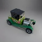 VINTAGE LESNEY MATCHBOX K50-53 1974 Green Hotwheels 'HOT T ROD' Toy Car