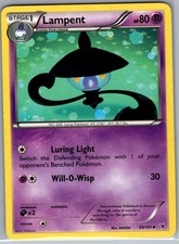 Lampent 59/101 Non Holo Noble Victories - Pokemon Card - NM on eBay