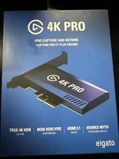 Elgato - 4K Pro 8K60 Passthrough/4K60 Capture for PC, PS5, Xbox X/S Sealed