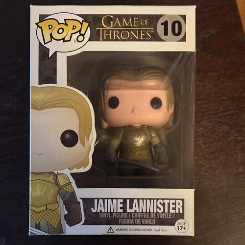 Funko Pop! Vinyl Jaime Lannister Game of Thrones Figure 10 Unopened