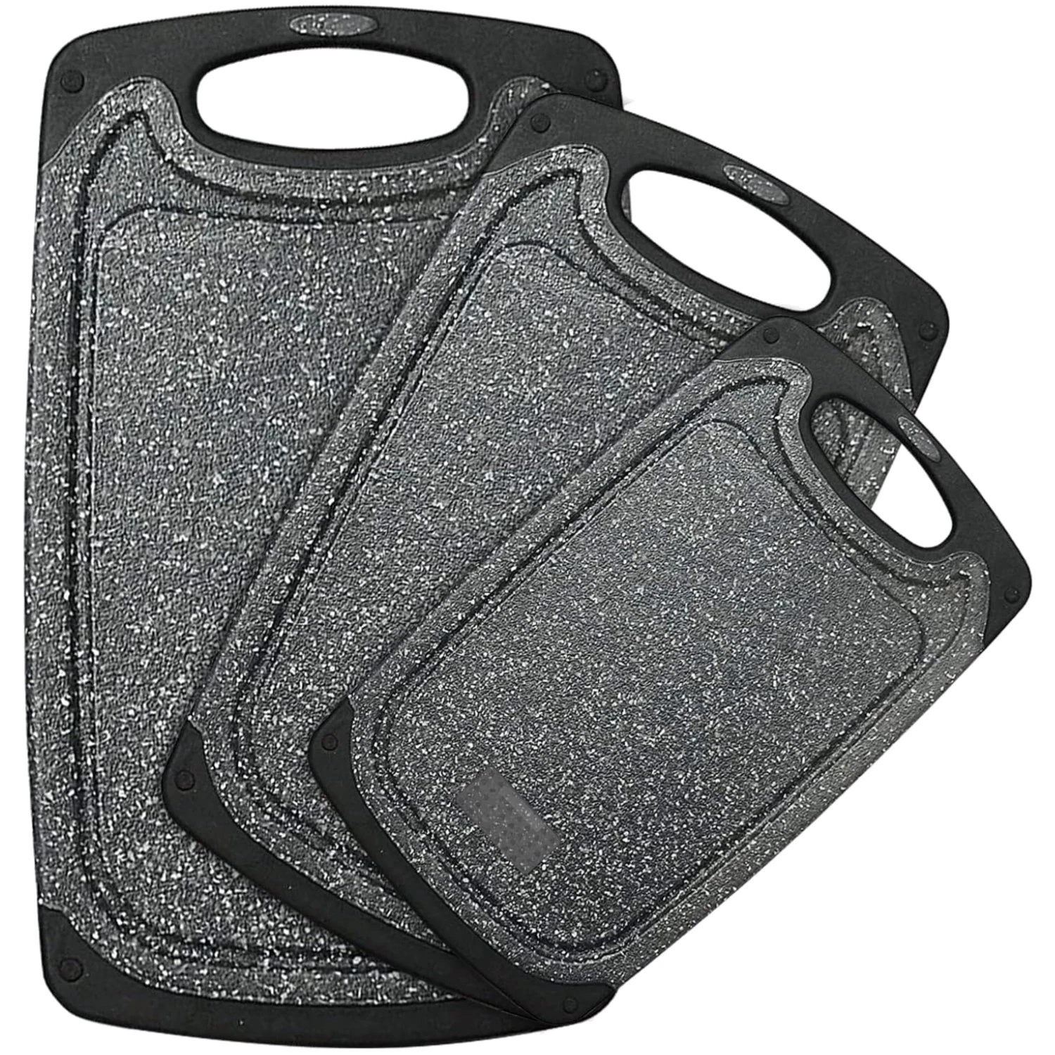 Non-Slip Cutting Boards with Juice Grooves