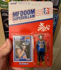 MF DOOM SUPERVILLIAN: ReAction Figure Super7 - NY Knicks 3.75"