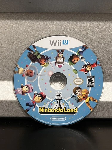 Nintendo Land (Nintendo Wii U, 2012) Disc Only