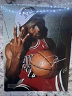 Michael Jordan Signed Autographed Championship 8x10 Photo Chicago Bulls w/COA