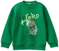 United Colors of Benetton Maglia G/C M/L 3FWYG10FN Hooded Sweatshirt,